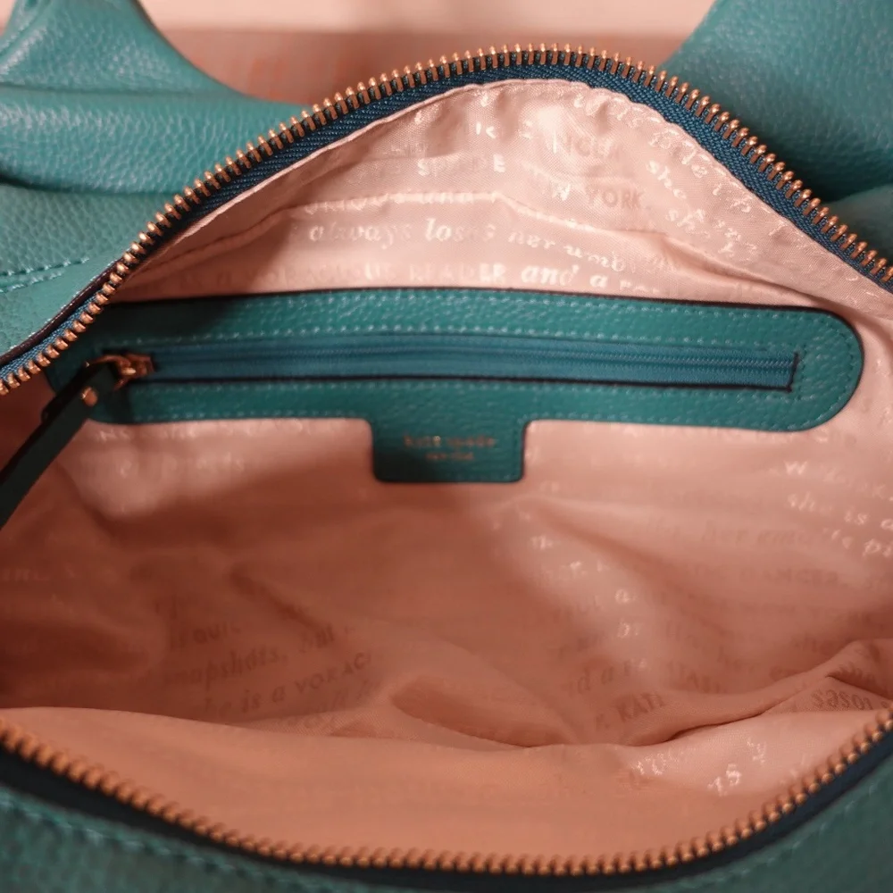 Kate Spade Teal Hobo Bag